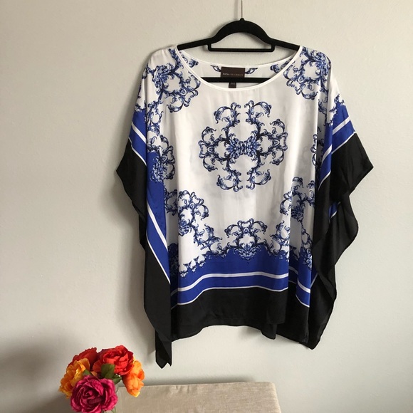 Dana Buchman Tops - Dana Buchman Scarf Cape Top